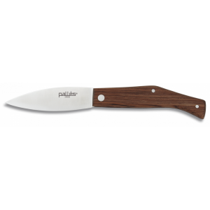Navaja PALLES Nº2, Mango Madera, Hoja 10 cm, Acero Inox